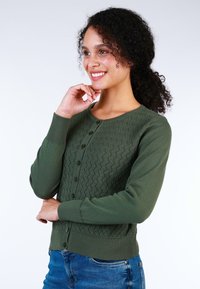 Lykka du Nord MANON - Strickjacke - thyme