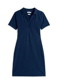 SLIM OPEN DRESS - Vestido informal - dark night navy