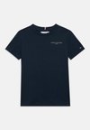LOGO JERSEY CREW NECK T-SHIRT - Βασικό μπλουζάκι - dark night navy