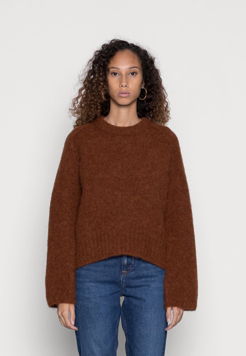 Marc O'Polo DENIM RAGLAN - Camisola - autumn leaf