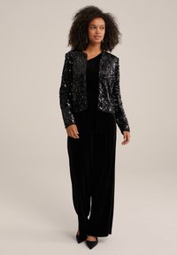 WE Fashion Lehká bunda - black