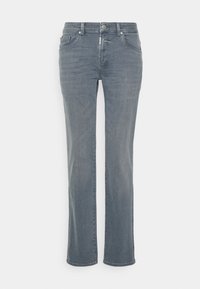 Não selecionado, smoke blue wash