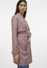 Vero Moda REVERSKRAGEN   - Trenchcoat - nostalgia rose