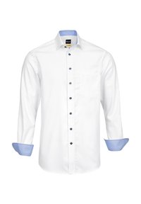PISA NEW KENT LANGARM MIT KONTRAST - Camicia - white