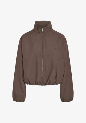 Noisy May, BOMBER JACKET NMELINA - Veste mi-saison - chocolate brown