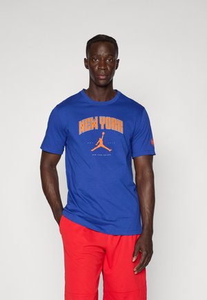NBA NEW YORK KNICKS TEE - Club wear - rush blue