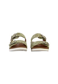 Divine Factory ALENOA - Pantolette flach - vert