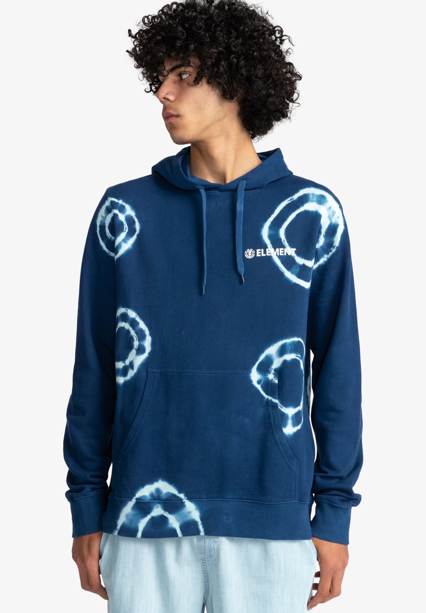 Element Sudadera - circle tiedye/azul Zalando.es