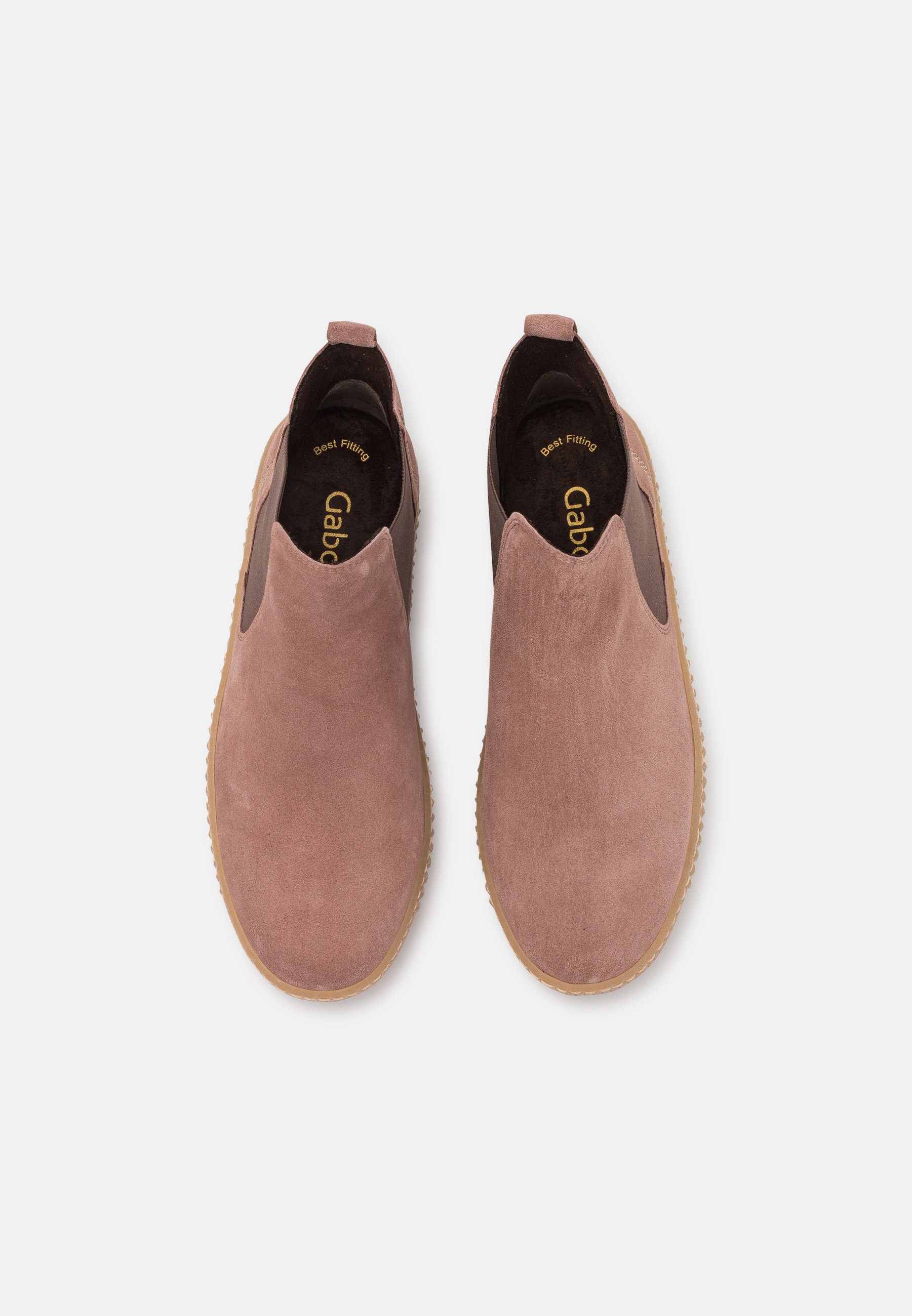 gabor ankle boot dark rose