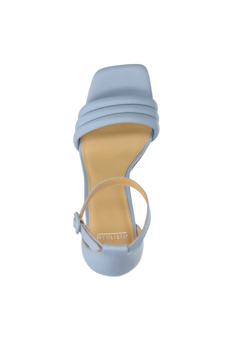 Damen Pumps | Manfield High Heel Sandalette blau - NZ74891 Damen Pumps | Manfield High Heel Sandalette blau - NZ74891