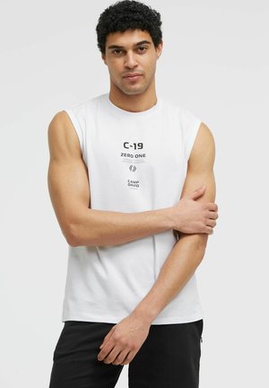 Camp David, CAMP DAVID TANKTOP MIT LABEL PRINTS - Top - opticwhite