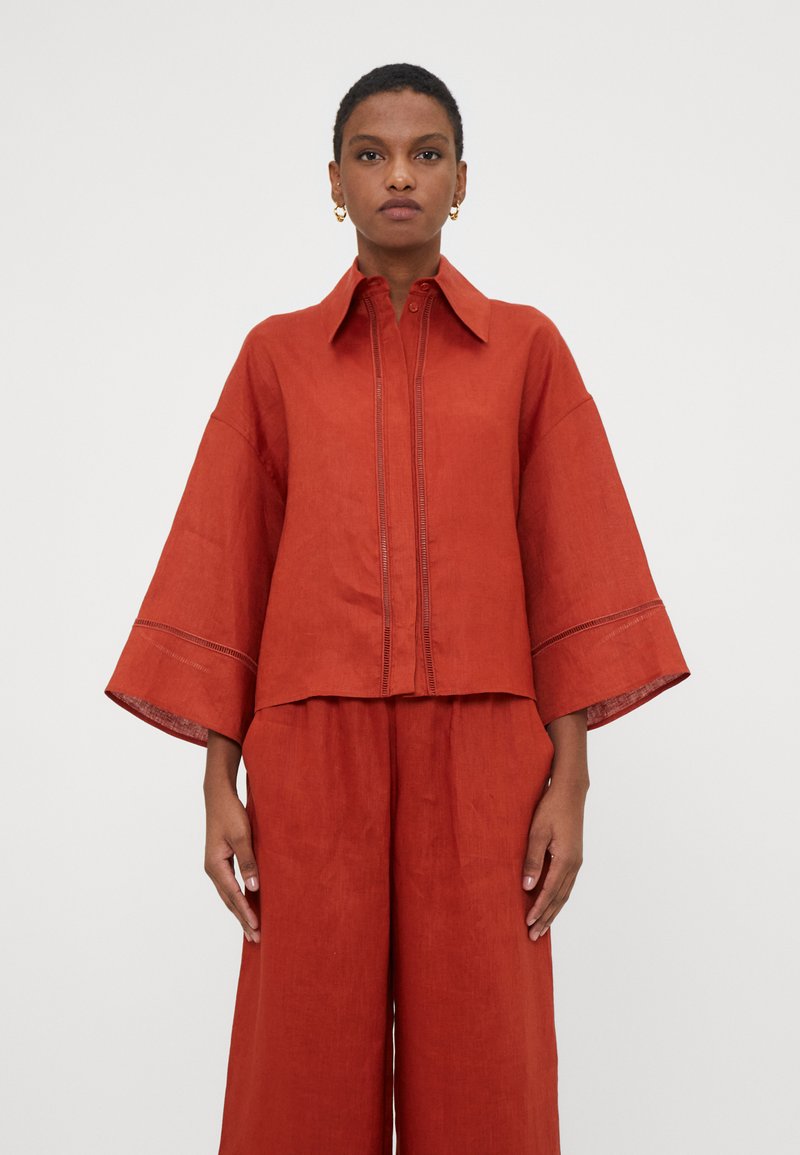 Max Mara Leisure ROBINIA - Cămașă - ruggine