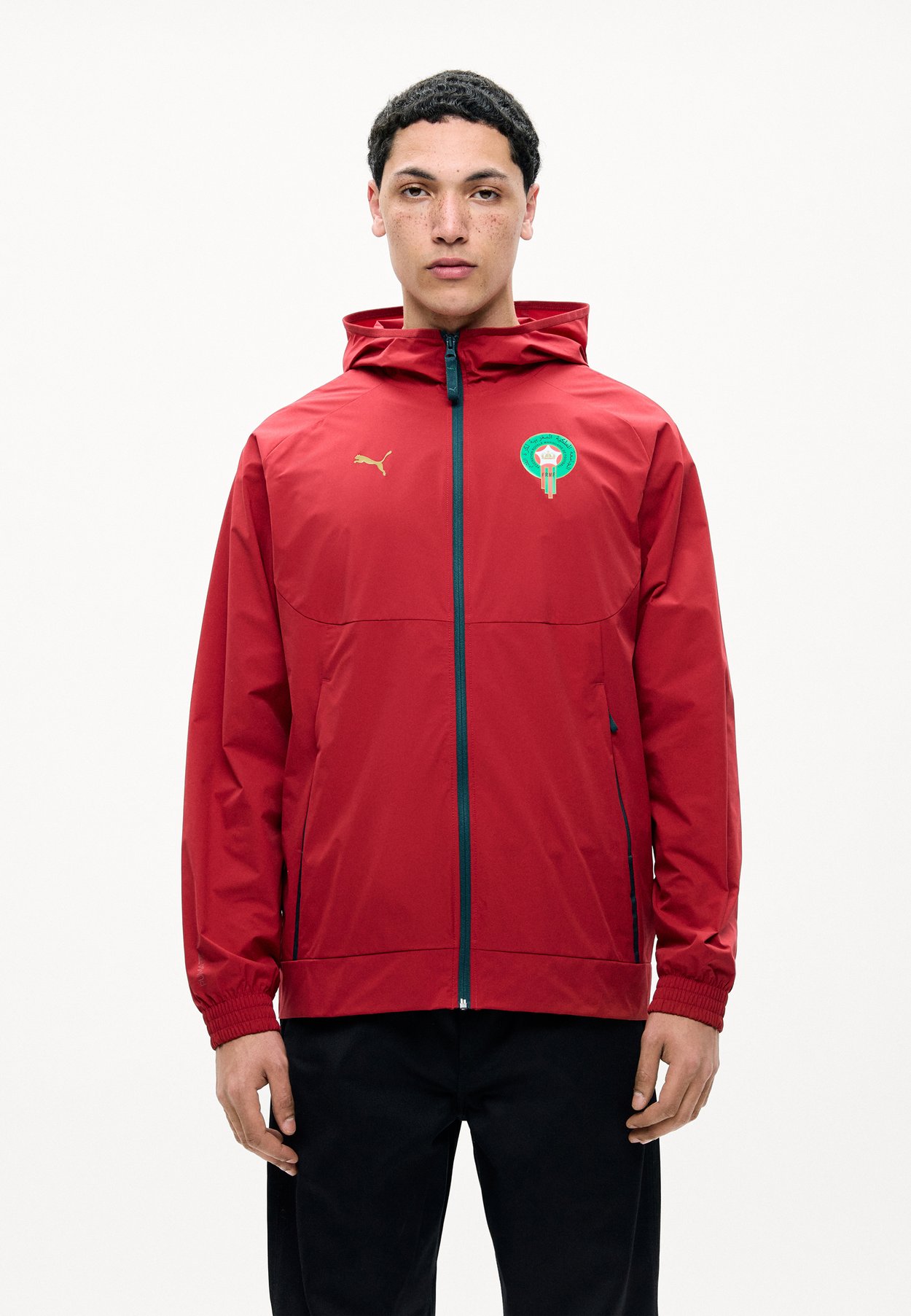 PUMA Equipación de selecciones - dark crimson-victory gold