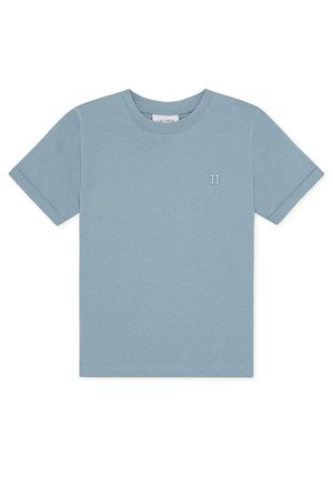Les Deux, CORE CONTRAST UNISEX - Βασικό μπλουζάκι - faded denim blue