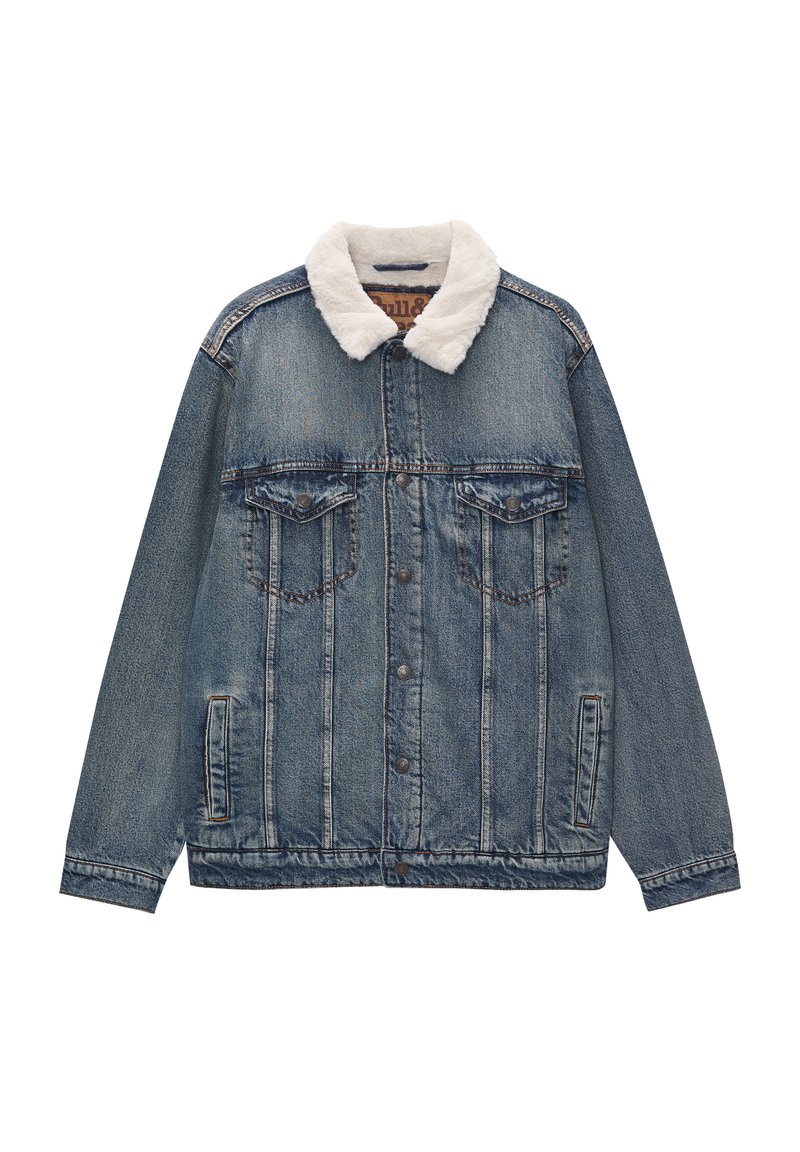 PULL&BEAR Spijkerjas blauw denim/bluedenim