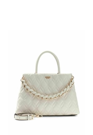 Guess, MAXINE GIRLFRIEND SATCHEL - Sac à main - cream white