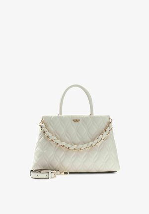 Guess, MAXINE GIRLFRIEND SATCHEL - Sac à main - cream white