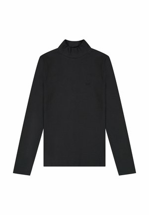Lee MOCK NECK SLIM FIT - Maglietta a manica lunga - black
