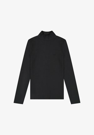 Lee MOCK NECK SLIM FIT - Camiseta de manga larga - black