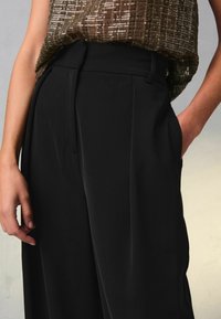 Next ELASTICATED BACK WIDE LEG . TALL  - Hlače - black