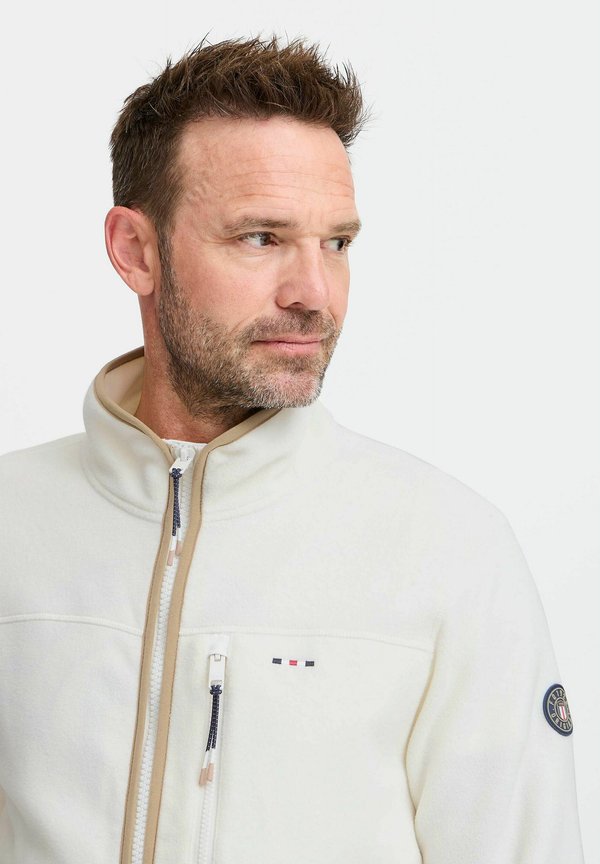 FQHARRY MICRO FLEECE FULLZIP - Fleece jacket - cloud dancer2