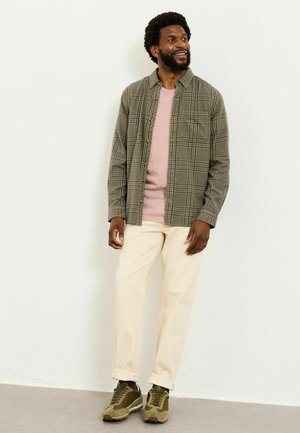 LONG SLEEVE CHECK - Hemd - sage green