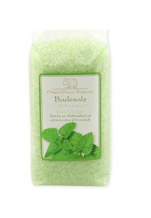 BADESALZ BADEZUSATZ ZITRONENMELISSE MIT SCHAFMILCH - Bubble bath & soak - grün