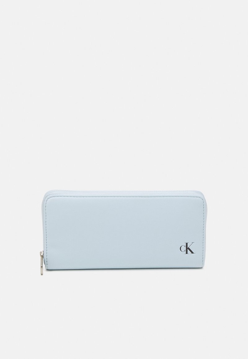 Calvin Klein Jeans BLOCK ZIP AROUND - Monedero - keepsake blue