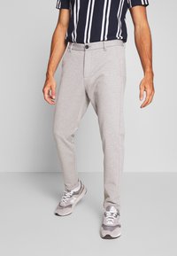 Lindbergh - SUPERFLEX CROPPED - Pantalones chinos - light grey Imagen en miniatura 1