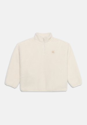 Calvin Klein Jeans, HALF ZIP - Φλις πουλόβερ - dove