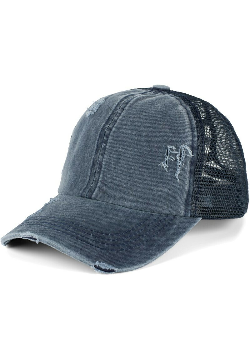 Damen Mützen | STYLEBREAKER WASHED USED LOOK Cap dunkelblau - OV96863 Damen Mützen | STYLEBREAKER WASHED USED LOOK Cap dunkelblau - OV96863
