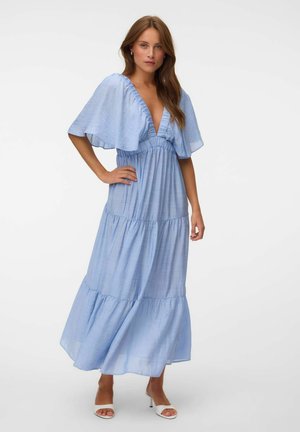 Vero Moda, DRESS VMVALENTINA LONG DRESS - Robe longue - clear sky