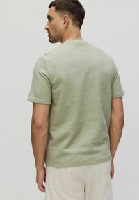 Dobber JEFF STRUCTURE - T-paita - light green