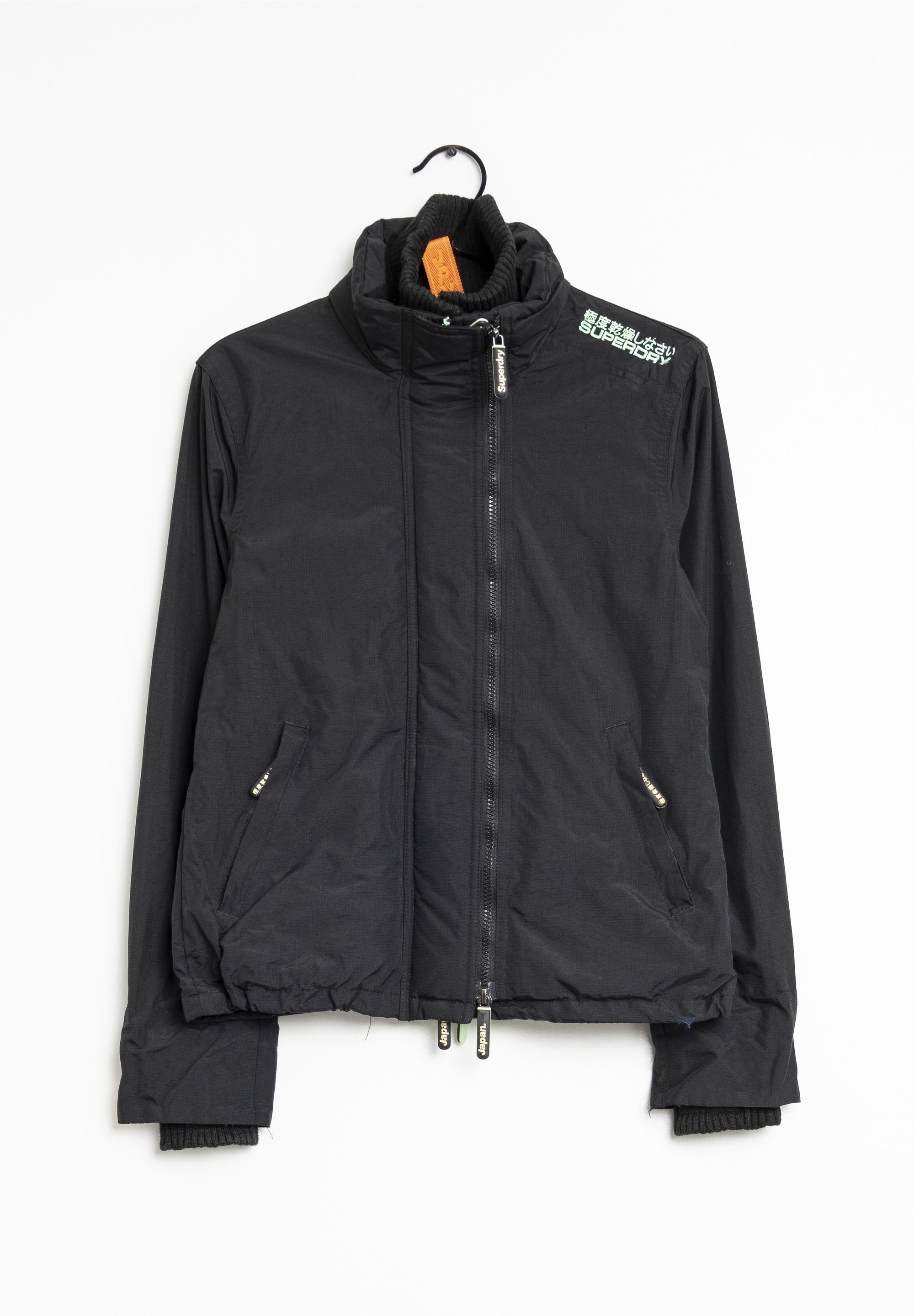 Superdry Co Light jacket black (Pre-owned) Zalando