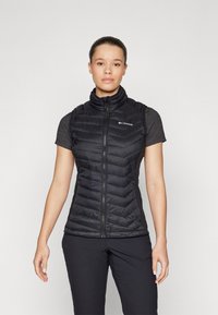 Columbia - POWDER PASS™ HYBRID VEST - Waistcoat - black Thumbnail Image 1