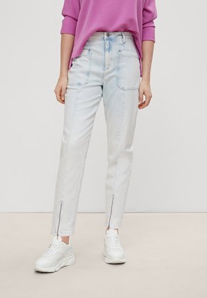 comma casual identity Jeans Relaxed Fit - light blue stretch