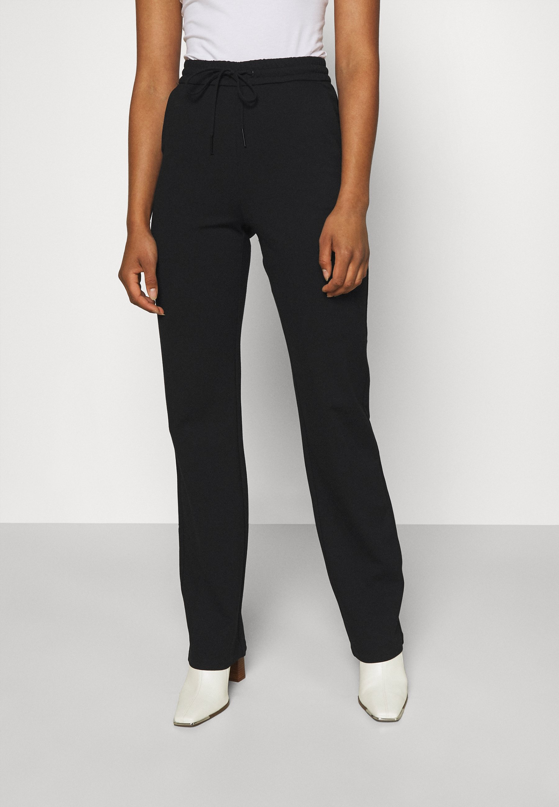 Vero Moda Tall VMEVANA PANT - Broek - black/zwart - Zalando.nl