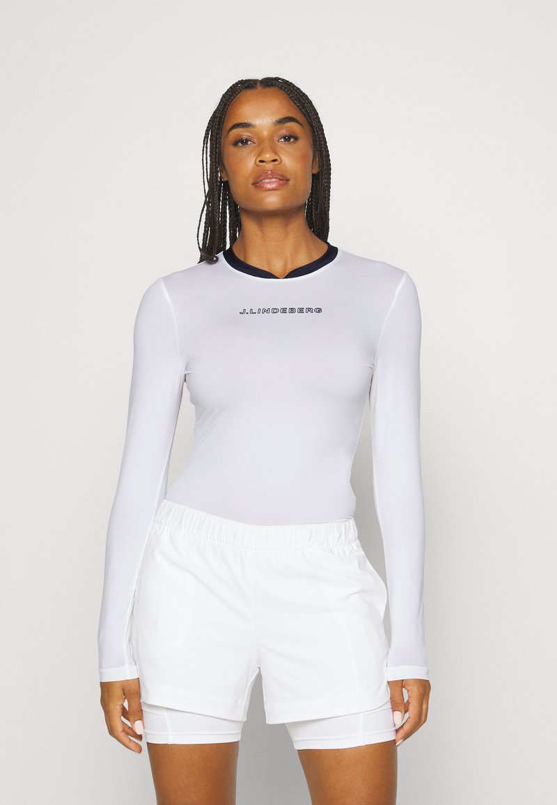 J.LINDEBERG Sports Long sleeved top white Zalando.ie
