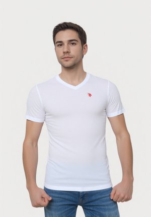2 PACK - Print T-shirt - weiss