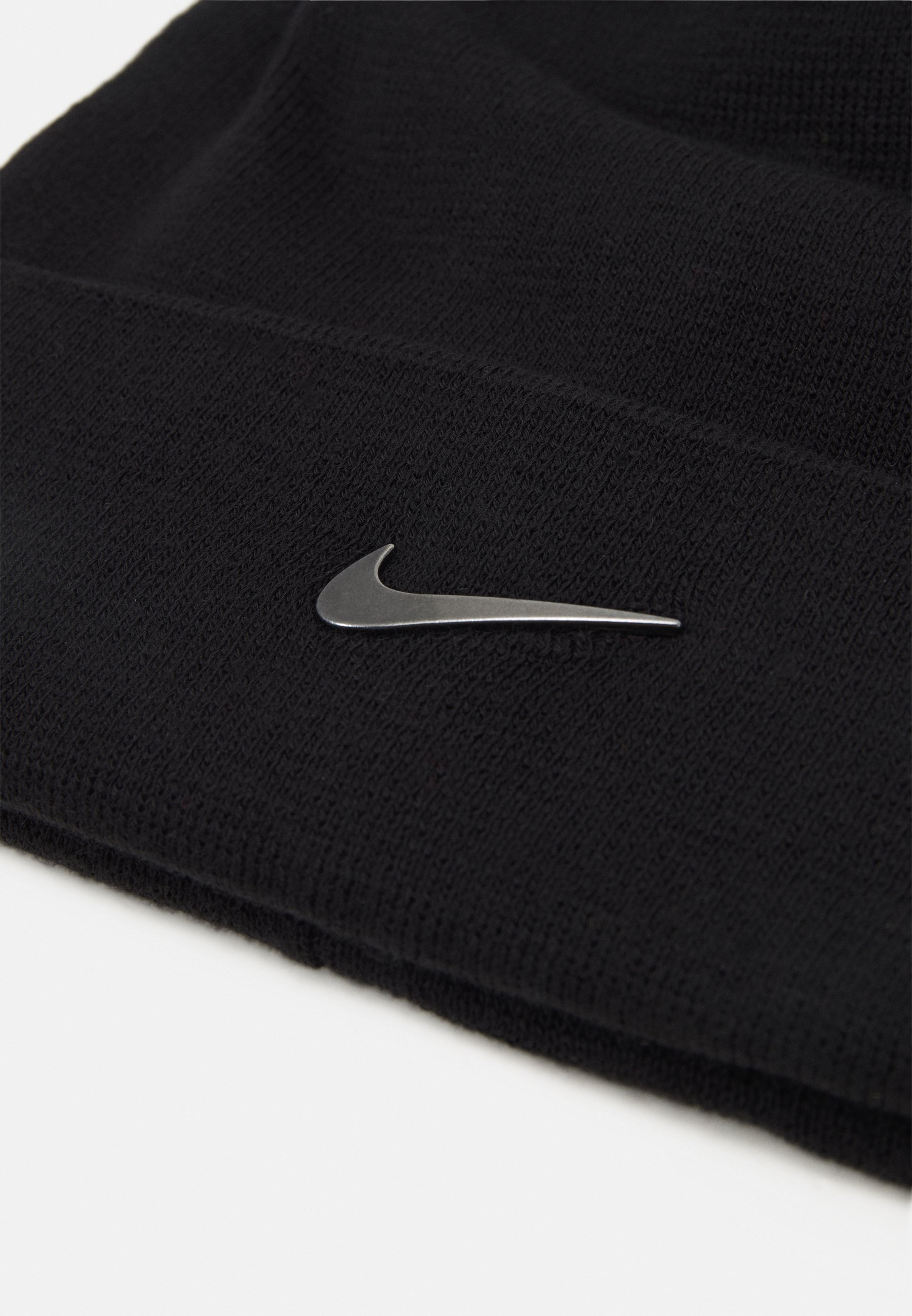 nike cuffed beanie black