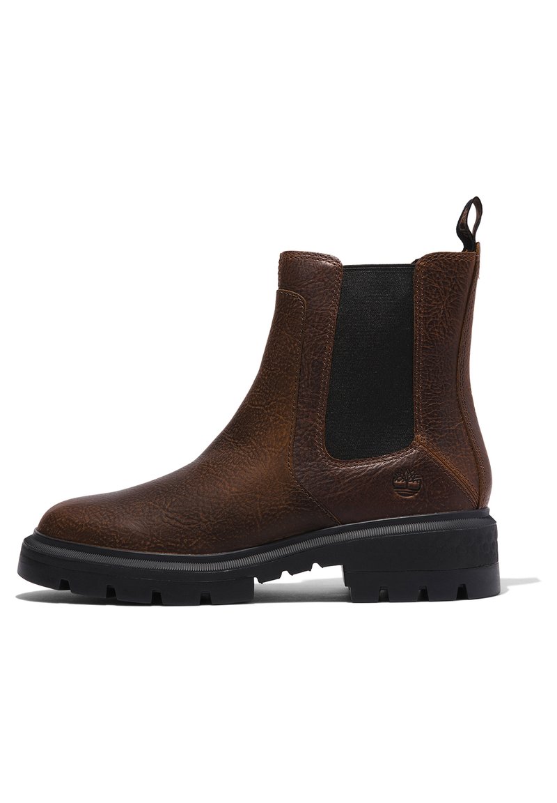 Timberland - CORTINA VALLEY CHELSEA - Aulinukai su platforma - dk brown full grain, Padidinti