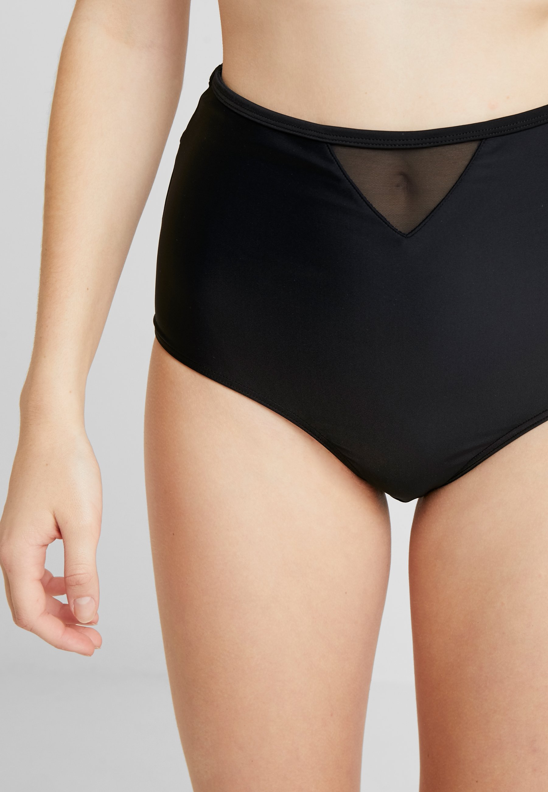 Curvy Kate SHEER CLASS HIGH WAIST BRIEF Bikiniunderdel Curvy Kate SHEER CLASS HIGH WAIST BRIEF - Bikiniunderdel - black