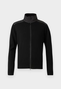 KELBY ZIP CARDIGAN - Gilet - black