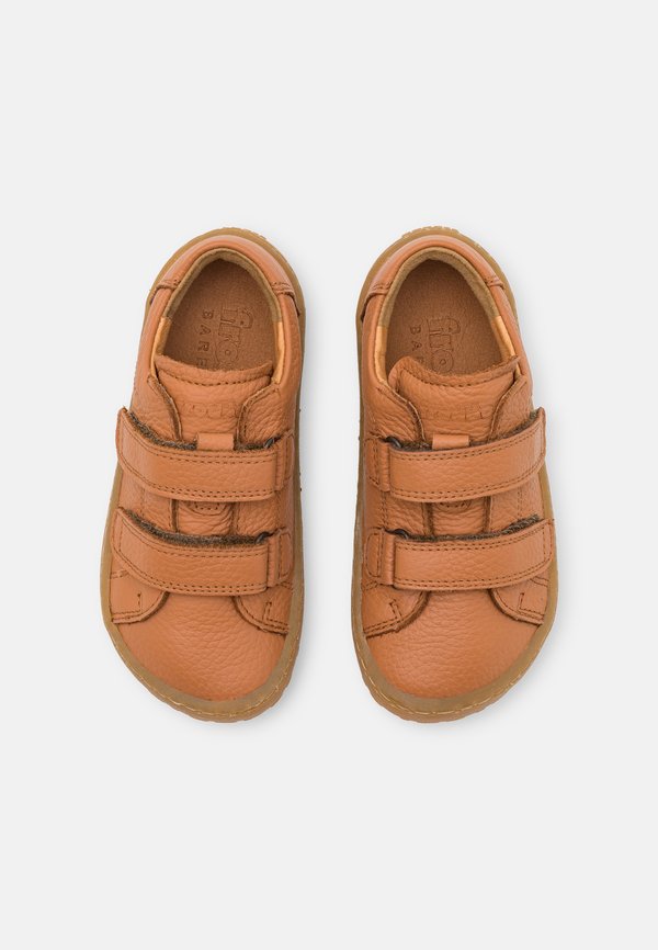 BAREFOOT BASE UNISEX - Touch-strap shoes - cognac4