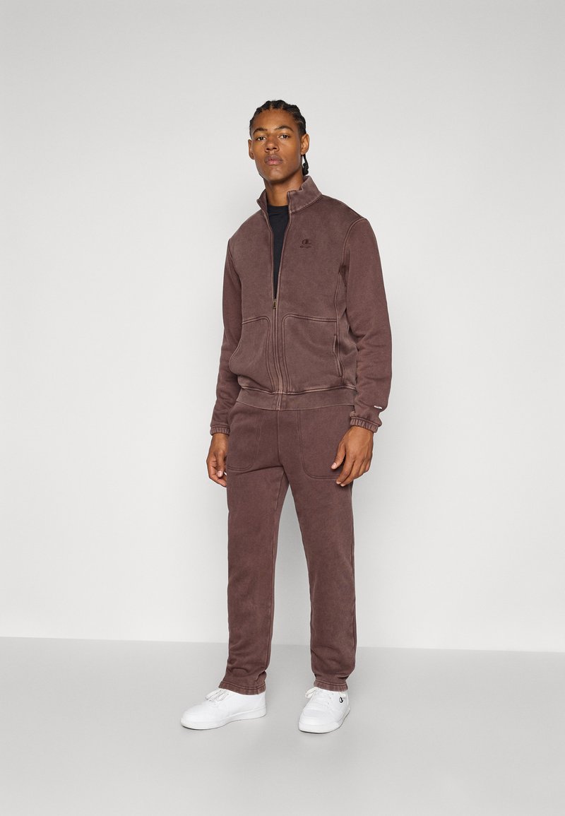 Champion WASH SWEATSUIT FULL ZIP SUIT SET - Trainingsanzug - brown