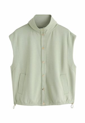 SLINKY SUPERSOFT UTILITY FUNNEL NECK  - Vesta - sage green