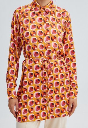 Button-down blouse - multi-coloured