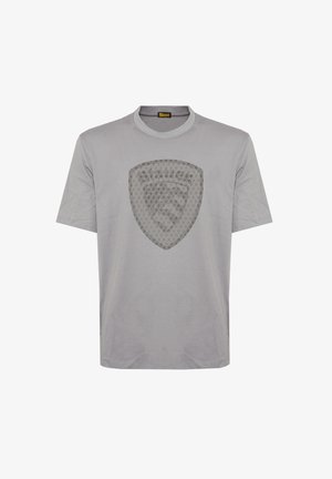 Blauer, HOPKINS - T-shirt print - grigio nebbia
