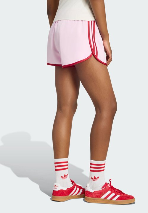 adidas Shorts - orchid fusion/team victory red — photo 2
