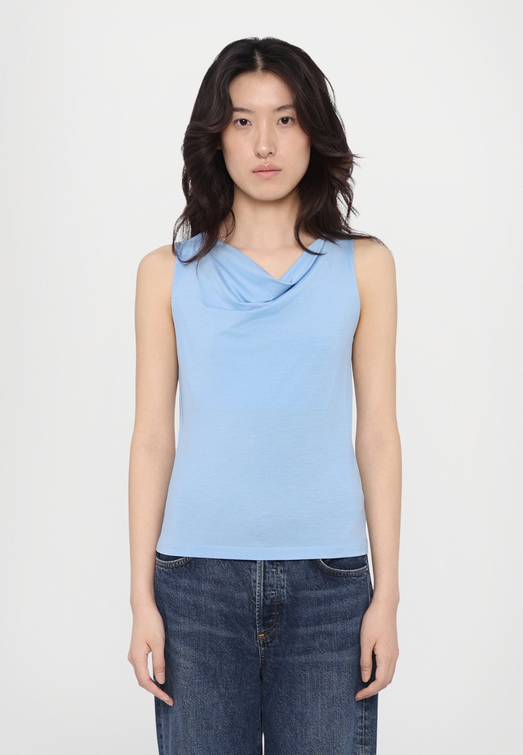 売れ筋商品|||タイガー オブ スウェーデン Tシャツ レディース トップス ELOIS - Top - summer sky Tiger of Sweden ELOIS - Top - summer sky/hellblau - Zalando.at
